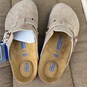 Birkenstock Boston BS Clogs Taupe size 39